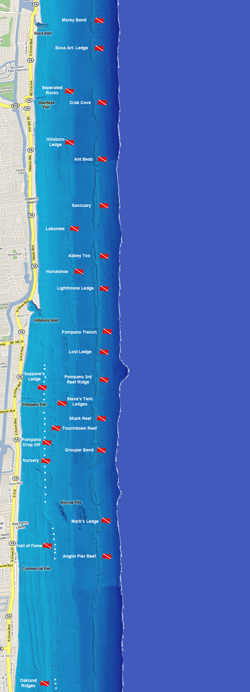 Dive Any One of Hundreds of Dives in South Florida
